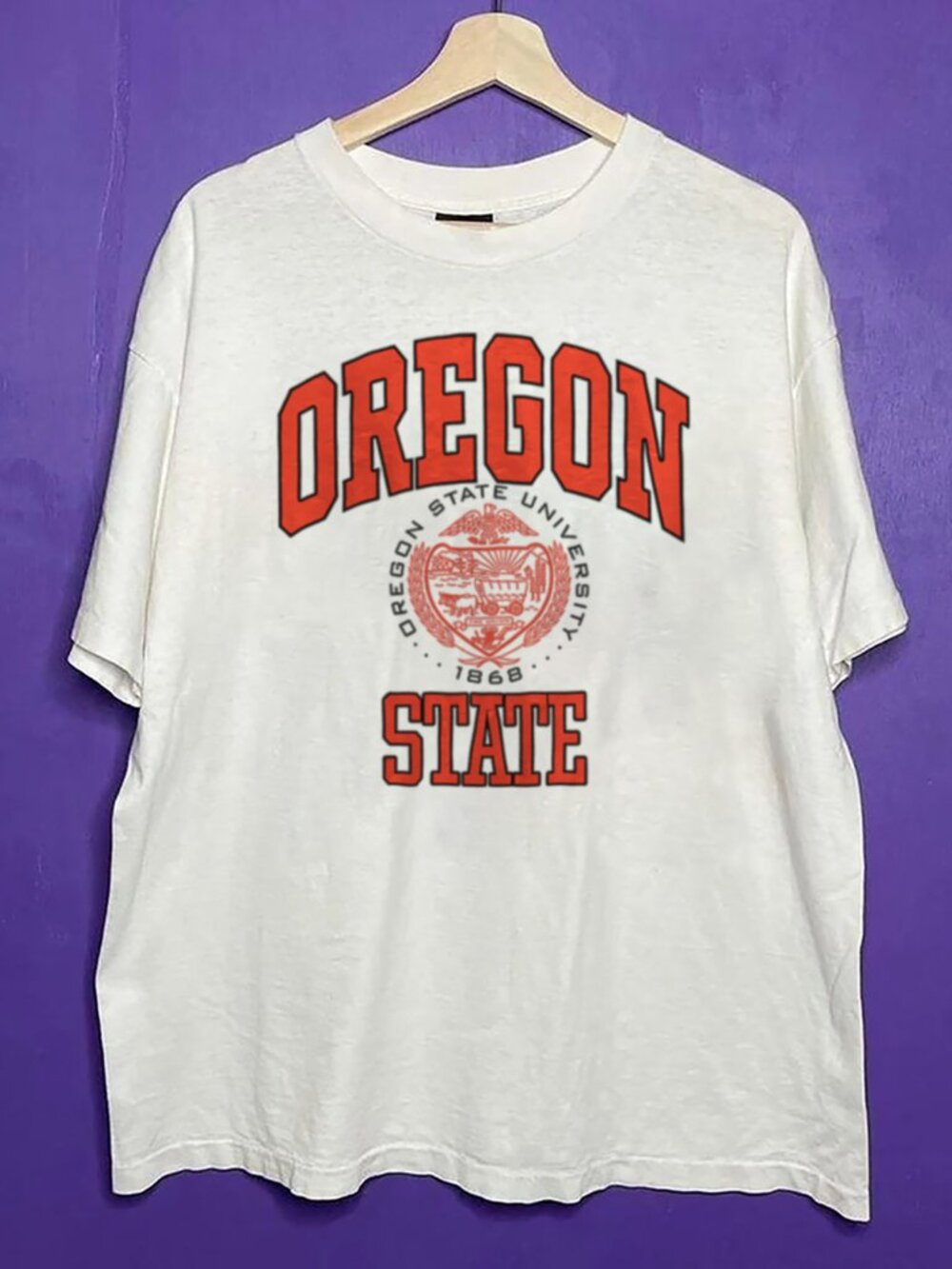 1868 Vintage Oregon State University Crewneck Shirt, University Men Women Shirt